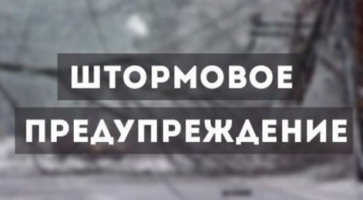 Штормовое предупреждение объявили в Алматы